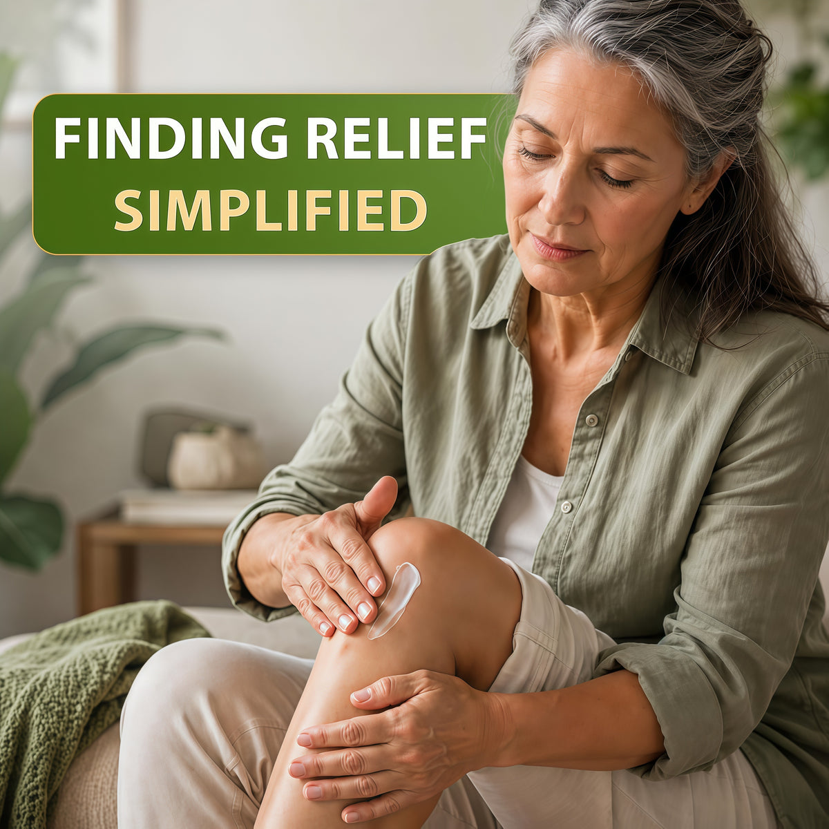 Total Relief Magnesium Cream - Topical Lotion for Muscles & Joints, 3.5 oz